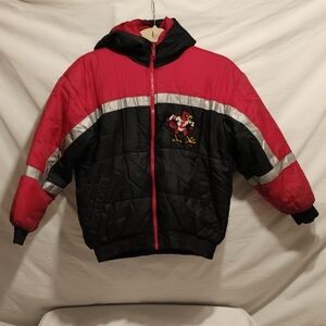 SALE! Pro Player Louisville Reversible Puffer Jacket Sz.Md 10/12 Youth (BX46)
